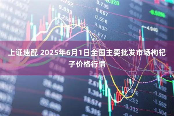 上证速配 2025年6月1日全国主要批发市场枸杞子价格行情