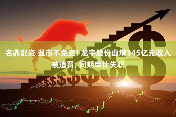 名鼎配资 退市不免责! 龙宇股份虚增145亿元收入被追罚, 同期审计失职